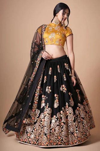 Mesmerizing Sequins Embroidered Lehenga Choli Designs Infusing Sparkle and Sophistication Clothsvilla