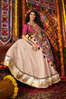 Load image into Gallery viewer, Navratri Special Beige Mirror Work Chaniya Choli Clothsvilla