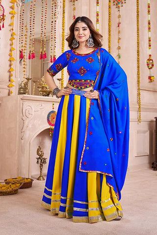 Navratri Function Multi Color Fancy Chaniya Choli Clothsvilla