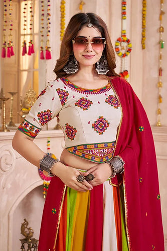Colorful Traditional Chaniya Choli for Navratri Nights Clothsvilla