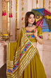 Load image into Gallery viewer, Fluorescent Green Chaniya Choli for Navratri Garba Night Clothsvilla