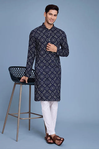 Awesome Navratri Garba Men's Rayon Kurta Collection Clothsvilla