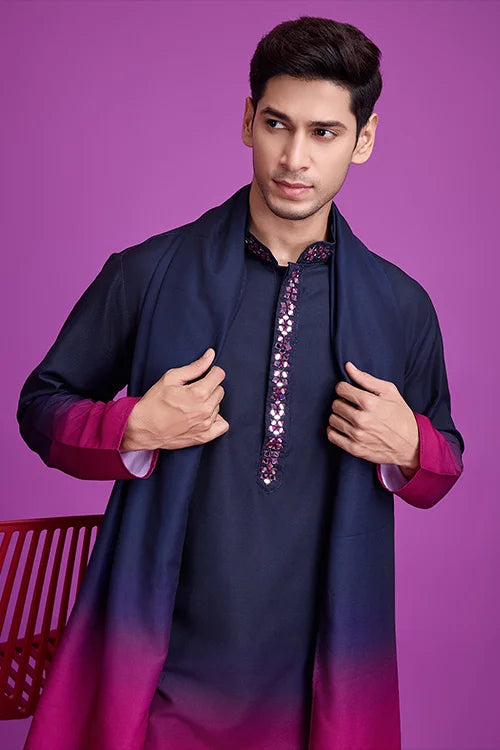 Elegant Men's Kurta for Navratri Festival and Dandiya Night Party Clothsvilla