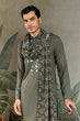 Load image into Gallery viewer, Premium Olive Green Mirror Work Kurta with Dupatta for Occasions Clothsvilla