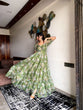 Load image into Gallery viewer, Olivine Elegance Summer Special Digital Printed Maxi ClothsVilla