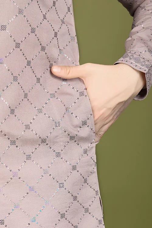 Designer Ivory Silk Kurta for Men – Elegant Festive Wear Clothsvilla