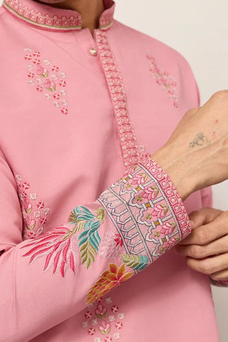 New Stylish Trendy Pink Color Kurta for Mens Wear Clothsvilla