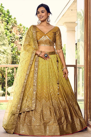 Party Wear Lehenga Choli Sequins Embroidery Work For Womens Clothsvilla