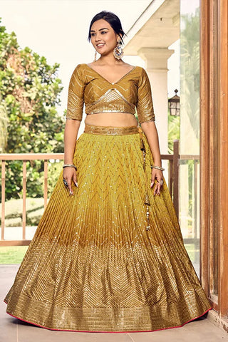 Party Wear Lehenga Choli Sequins Embroidery Work For Womens Clothsvilla