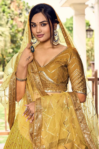 Party Wear Lehenga Choli Sequins Embroidery Work For Womens Clothsvilla