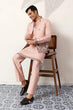 Load image into Gallery viewer, Royal Groom Ceremony Peach Koti Kurta Pair Mens Wear Clothsvilla