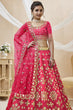 Load image into Gallery viewer, Beautiful Pink Traditional Embroidered Lehenga Choli – Shop Now Clothsvilla