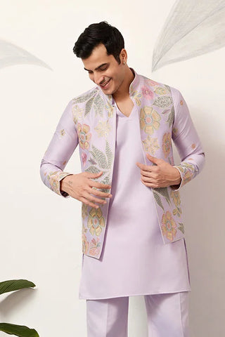 Mens Wear Designer Luxury Koti Kurta Set for Carnival Season Clothsvilla