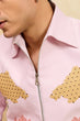 Load image into Gallery viewer, Mens Wear Special Pink Velvet Bomber Jacket Set Clothsvilla