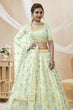 Load image into Gallery viewer, Pista Color Exclusive Designer Art Silk Ready to Wear Lehenga Choli Clothsvilla