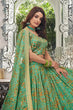 Load image into Gallery viewer, Pista Organza With Embroidery party Wear Lehenga Choli With Dupatta Clothsvilla