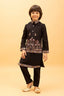 Premium Black Koti Kurta Set for Kids Boys 6-12 Years Clothsvilla