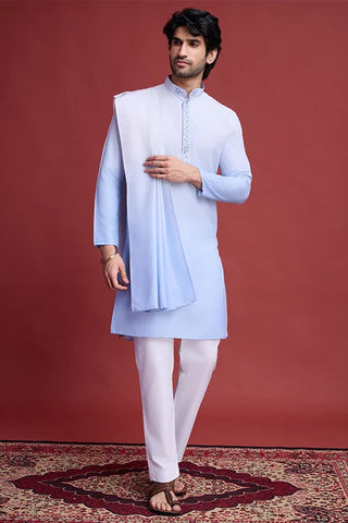 Designer Men’s Kurta Set with Real Mirror Work Collection Clothsvilla