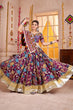 Load image into Gallery viewer, Purple Printed Navratri Chaniya Choli for Women Clothsvilla
