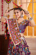 Load image into Gallery viewer, Purple Printed Navratri Chaniya Choli for Women Clothsvilla
