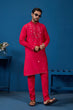 Load image into Gallery viewer, Designer Rani Mirror Embroidered Kurta for Mens Wear Clothsvilla