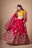 Rani Soft Net Sequins Embroidered Lehenga Choli Ensemble Clothsvilla