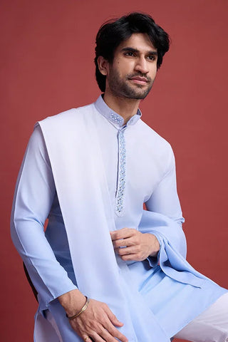 Designer Men’s Kurta Set with Real Mirror Work Collection Clothsvilla