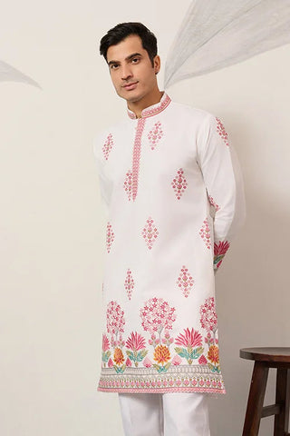 Royal Prince White Kurta Outfit for Mens Wear Collection Clothsvilla