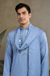 Load image into Gallery viewer, Light Blue Mirror Work Kurta – Elegant &amp; Stylish Clothsvilla