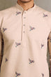 Load image into Gallery viewer, Beige Embroidered Work Beautiful Kurta for Men Clothsvilla