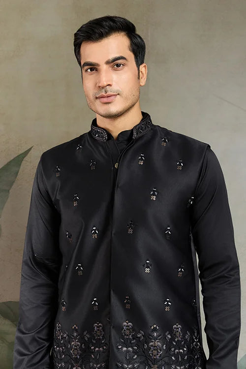 Ethnic Wear Trending Kurta Koti with Pajama for Men Clothsvilla