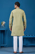 Load image into Gallery viewer, Traditional Pista Green Embroidered Kurta for Men Clothsvilla