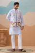 Load image into Gallery viewer, Sky Exclusive Wedding Wear Koti Kurta Pair with Mens Wear Clothsvilla