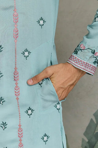 Shop Best Sky Kurta for Wedding & Festive Function Clothsvilla