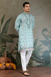 Load image into Gallery viewer, Shop Best Sky Kurta for Wedding &amp; Festive Function Clothsvilla