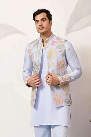 Luxury Carnival Function Special Mens Wear Koti Kurta Set Clothsvilla