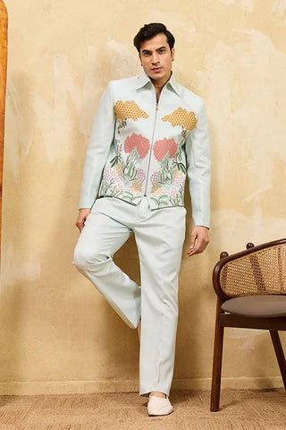 Premium Sky Bomber Jacket and Pant Combo for Mens Wear Clothsvilla
