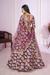 Load image into Gallery viewer, Georgette Lehenga Choli with Sequins &amp; Zari Embroidery Clothsvilla