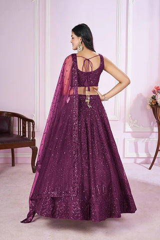 Stylish Soft Net Lehenga Choli for Weddings & Festivities Clothsvilla