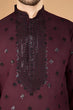 Load image into Gallery viewer, Maroon Designer Kurta for Men - Festive &amp; Wedding Clothsvilla