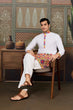 Load image into Gallery viewer, Stylish White Cotton Readymade Men’s Navratri Kurta Clothsvilla