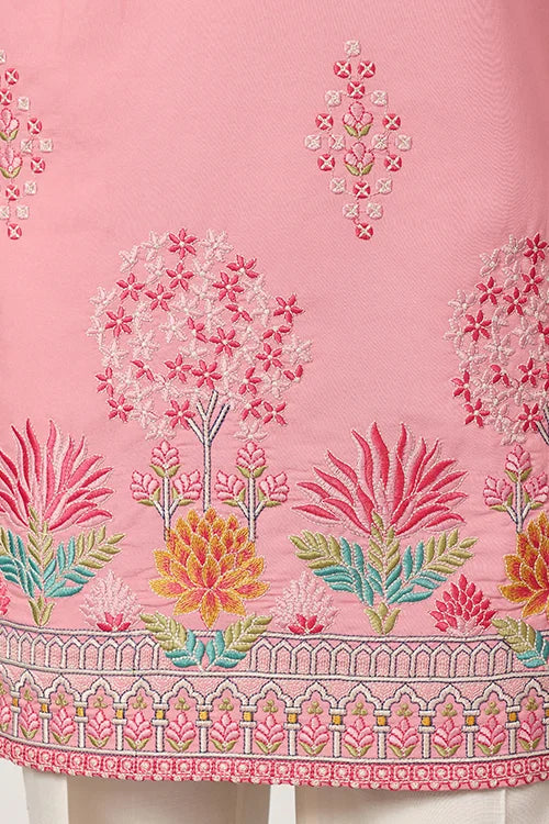 New Stylish Trendy Pink Color Kurta for Mens Wear Clothsvilla