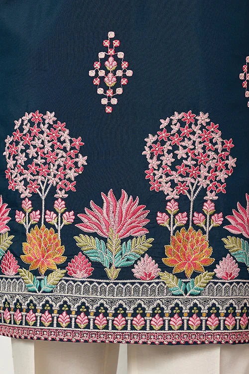 Indian Wedding Style Exclusive Teal Blue Kurta for Mens Clothsvilla