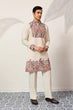 Load image into Gallery viewer, Traditional White Designer Kurta Pant Set for Mens Wear Clothsvilla