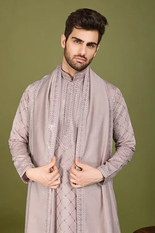 Designer Ivory Silk Kurta for Men – Elegant Festive Wear Clothsvilla