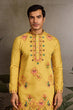 Load image into Gallery viewer, Men’s Traditional Yellow Kurta for Haldi Ceremony Clothsvilla