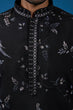 Load image into Gallery viewer, Magic Black Embroidered Stylish Kurta Set for Mens Wear Clothsvilla