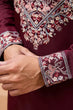 Load image into Gallery viewer, Latest Signature Maroon Kurta and Dupatta for Mens Wear Clothsvilla