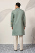 Load image into Gallery viewer, Stylish Pista Mens Wear Kurta for Wedding Occasions Clothsvilla