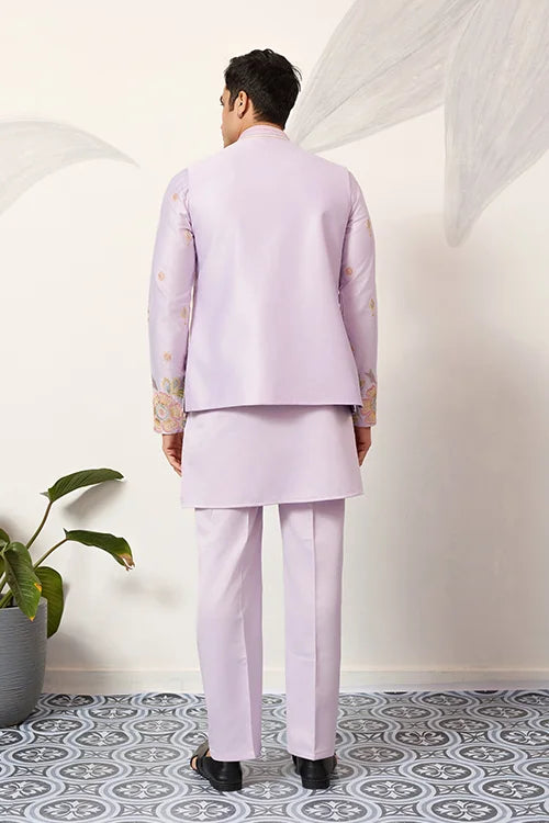 Mens Wear Designer Luxury Koti Kurta Set for Carnival Season Clothsvilla